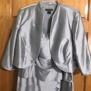 2 piece formal dress